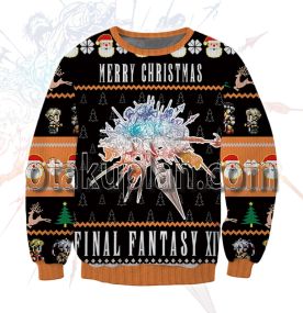 Fantasy Final Fantasy XIV 3D Printed Ugly Christmas Sweatshirt