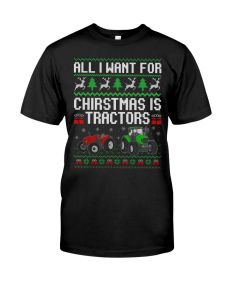 Farmer - All I Want For Chirstmas Shirt