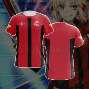 Fate Grand Order Mordred Racing Suit Cosplay T-Shirt