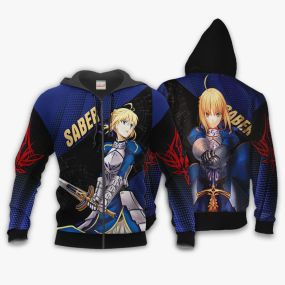Fate Stay Night Saber Hoodie Shirt