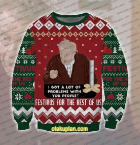 Festivus For The Rest Of Us Ugly Christmas Sweatshirt