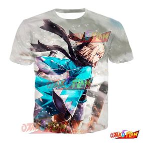 Fate Grand Order Sakura Saber Okita Souji Anime T-Shirt FGO211