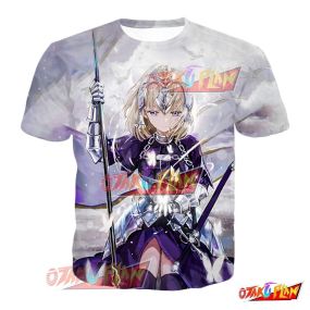 Fate Grand Order Saber Jeanne d'Arc HD Graphic T-Shirt FGO229