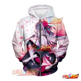 Fate Grand Order Beautiful Anime Girl Jeanne d'Arc Alter Graphic Zip Up Hoodie FGO238