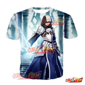 Fate/grand Order FGO Saber Arthur Pendragon Prototype Version 1 T-Shirt
