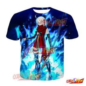 Fate/grand Order FGO Alterego Okita Souji Alter Version 1 T-Shirt