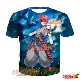 Fate/grand Order FGO Assassin Fuuma Evil-wind Kotarou Version 1 T-Shirt