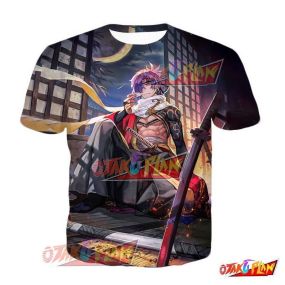 Fate/grand Order FGO Assassin Okada Izou Version 4 T-Shirt