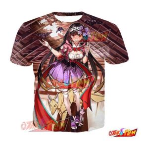 Fate/grand Order FGO Assassin Osakabehime Version 3 T-Shirt