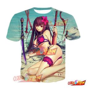 Fate/grand Order FGO Assassin Scathach Version 2 T-Shirt