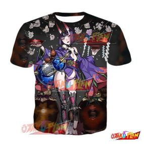 Fate/grand Order FGO Assassin Shuten-Douji Version 2 T-Shirt