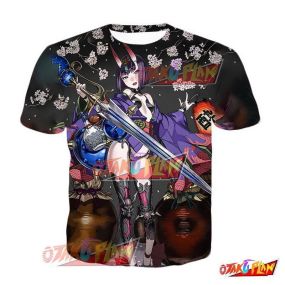 Fate/grand Order FGO Assassin Shuten-Douji Version 3 T-Shirt