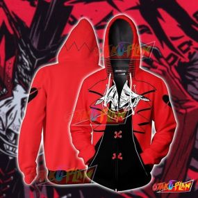 Persona 5 Soul Of Rebellion Hoodie Cosplay Jacket Zip Up