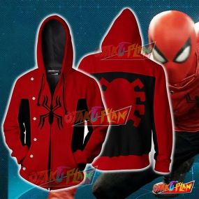 Spider-Man Last Stand Cosplay PS4 Zip Up Hoodie Jacket