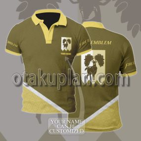 Anime Golden Deer Custom Name Polo Shirt