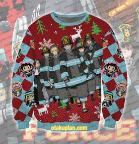 Anime Special Anime Company 8 Ugly Christmas Sweatshirt