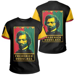 Frederick Douglass Black History Month Men Style African T-Shirt