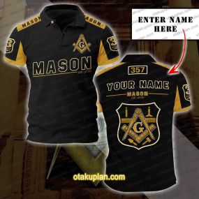 Freemason 1706 Custom Name Polo Shirt