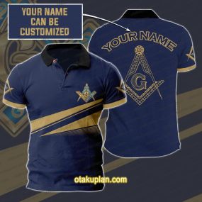 Freemason Custom Name Polo Shirt