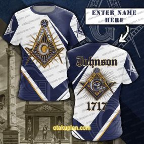 Freemason Custom Name T-shirt V1