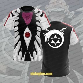 Fullmetal Alchemist The Seven Cardinal Sins Gluttony Cosplay T-Shirt