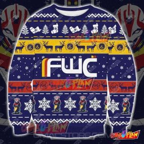 Future War Cult Destiny 3D Print Pattern Ugly Christmas Sweatshirt