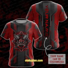 Gears Of War Custom Name T-shirt