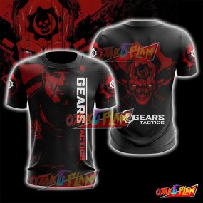 Gears Tactics Black and Red T-Shirt