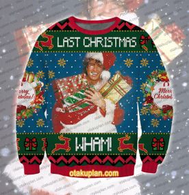 George Michael Last Christmas WHAM Ugly Christmas Sweatshirt