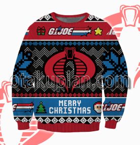 GI Joe logo 3D Printed Ugly Christmas Sweater
