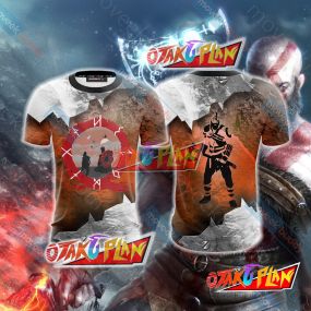 God Of War - Kratos New Style Unisex 3D T-shirt