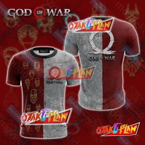 God Of War Symbol New Look Unisex 3D T-shirt