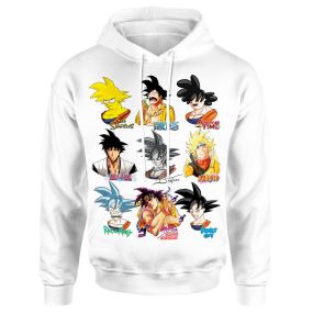 Goku Art Styles Hoodie / T-Shirt