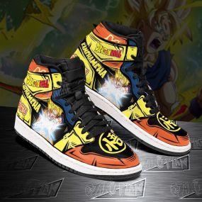 Goku SSJ Shoes Kamehameha Custom Made Anime Dragon Ball Sneakers