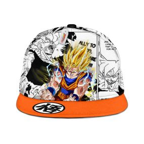 Goku Super Saiyan Dragon Ball Snapback Anime Hat