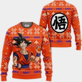 Goku Ugly Christmas Sweater Dragon Ball Hoodie Shirt
