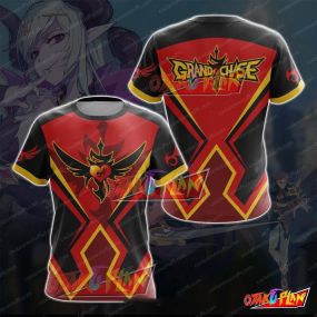 Grand Chase Red And Black T-shirt