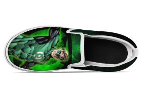 Green Lantern Slip Ons