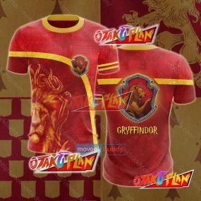 Gryffindor House Harry Potter New Unisex 3D T-shirt