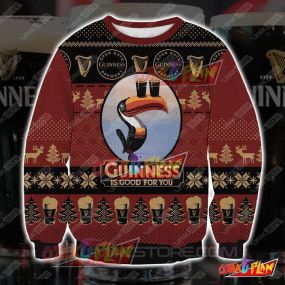 Guinness Is Good For You 3D Print Ugly Christmas Sweatshirt