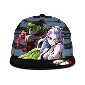 Gyutaro and Daki Kimetsu Snapback Anime Hat