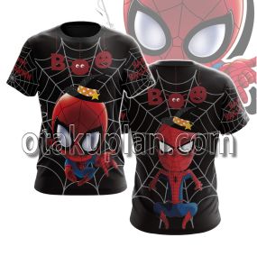 Halloween Cartoon Spider Hero Cute T-shirt
