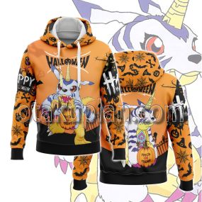 Halloween Digimon Gabumon Hoodie