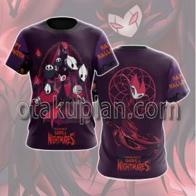 Halloween Hollow Knight Grimm Nightmare T-shirt