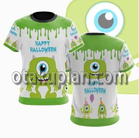 Halloween Monsters Inc Mike Wazowski T-shirt