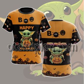 Halloween Wars Baby Yoda Boo T-shirt
