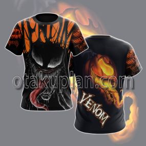 Halloween Venom Orange T-shirt