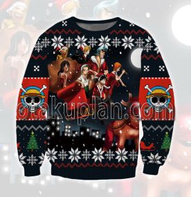 Happy Holidays One Piece 3D Printed Ugly Christmas Sweatshirt