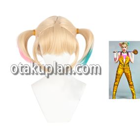 Harley Quinn Birds Of Prey Double Ponytail Cosplay Wigs