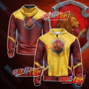 Harry Potter - Gryffindor Edition New Style Unisex 3D Zip Up Hoodie